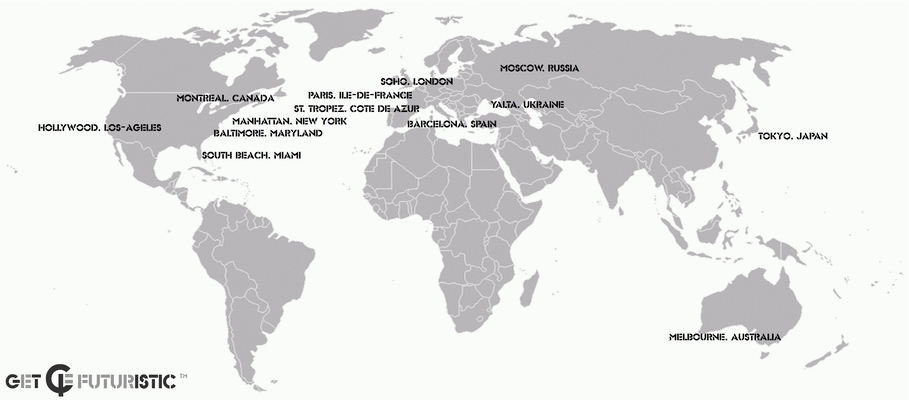 World Map 2010. GET FUTURISTIC WORLD map of